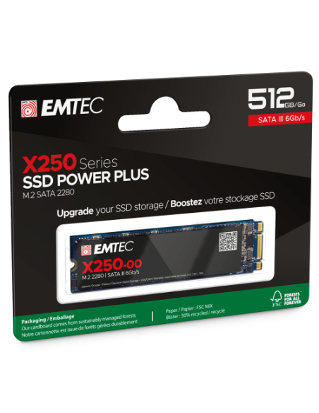 SSD Emtec X300 Power Pro 512GB (ECSSD128GX250)