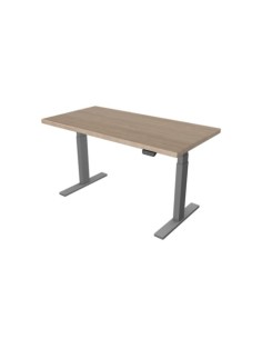 Okvir za mizo UVI Desk sivi okvir z namizno ploščo Sonoma