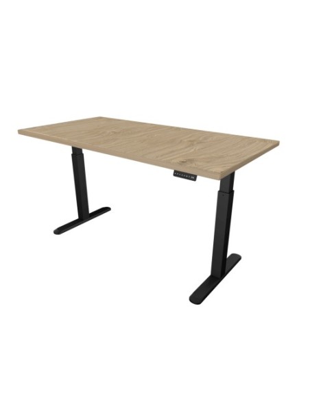 Miza dvižna UVI Desk LITE predsestavljena miza - hrast Sonoma
