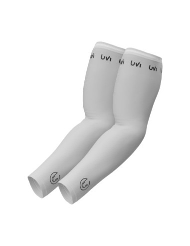 Rokavnik za športnike in ešportnike UVI Arm Sleeve  - bela barva XL (UVIARMSLWHXL)