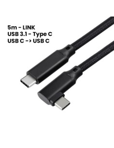 Kabel USB-C 5m kotni za Meta Quest 3, Quest 3S, Quest 2, ali PICO 4