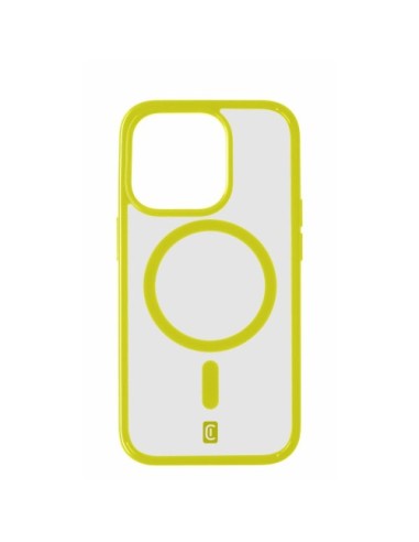 Etui za telefon CellularLine POP MAG (POPMAGIPH15PRML), iPhone 15 Pro May, limeta