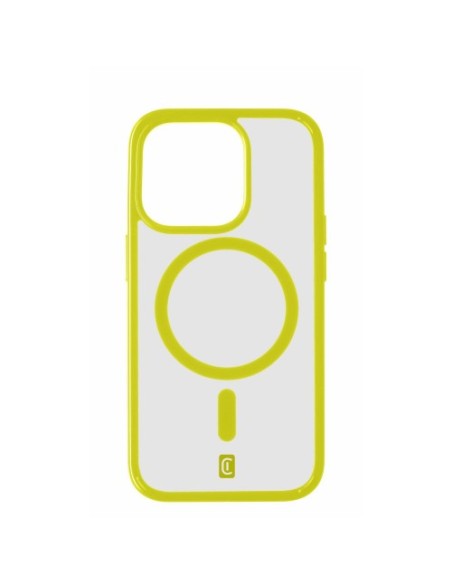 Etui za telefon CellularLine POP MAG (POPMAGIPH15PRML), iPhone 15 Pro May, limeta