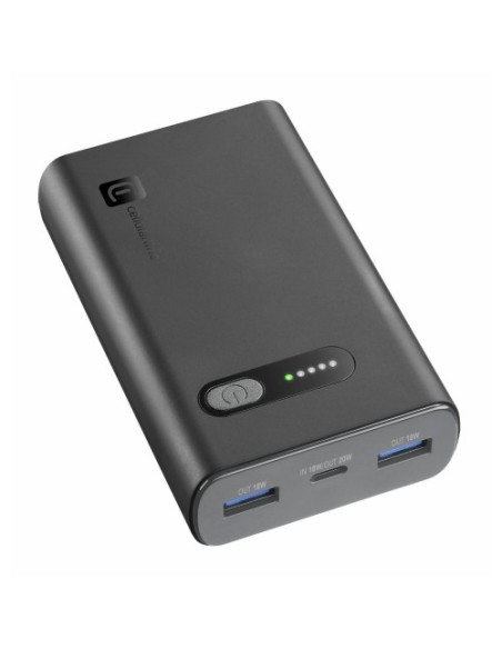 Prenosna baterija Fast (PBFAST01PD10000K) 10.000mAh, črna