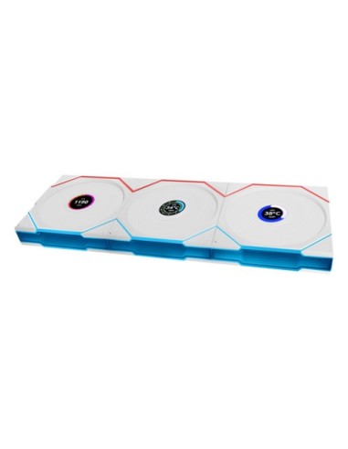 Ventilator Lian Li UNI FAN TL Wireless LCD 120 Reverse Blade ARGB (12RTLLCD1W3W) 3 pack