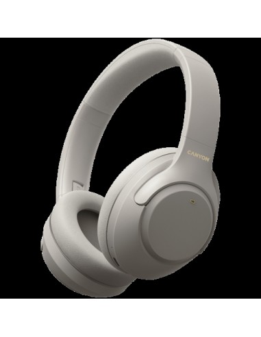 Slušalke Canyon Over-Ear Headphones OnRiff 6 ANC Grey (CNS-CBTHS6GY)