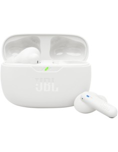 Slušalke JBL Vibe Beam 2, bele
