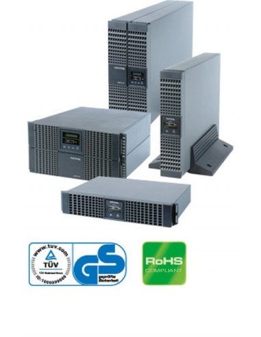 UPS Socomec NeTYS RT 1100VA, 900W, Rack/tower, On-line, sine w., USB, LCD