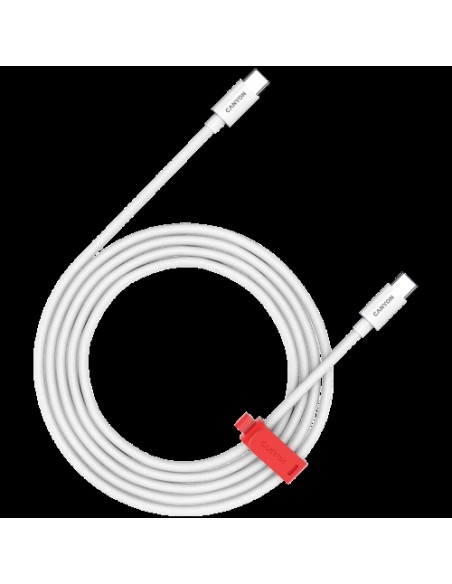 Kabel USB-C 1.2m 60W, Canyon CND-CC60AB12W