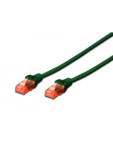 UTP priključni kabel C6 RJ45 5m, zelen, Digitus