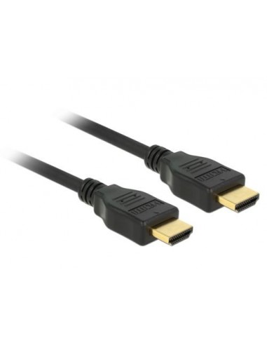 Kabel HDMI M/M 2m, Ultra HD 4K, Delock 84714