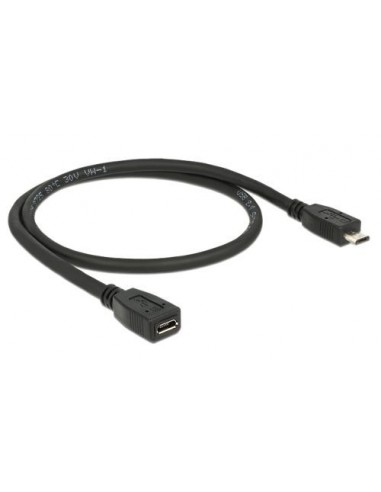 Kabel USB micro A-Micro B 0,5m M-Ž, Delock 83567