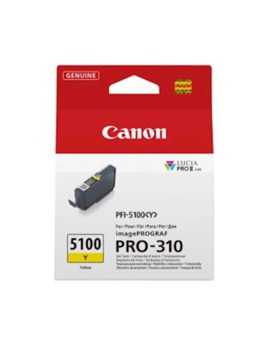 Canon kartuša PFI-5100Y yellow za PRO 310