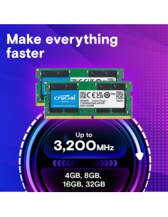 RAM DDR4 2x16GB 3200MHz Crucial (CT2K16G4SFRA32A)