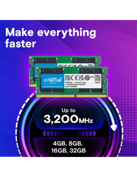 RAM DDR4 2x16GB 3200MHz Crucial (CT2K16G4SFRA32A)