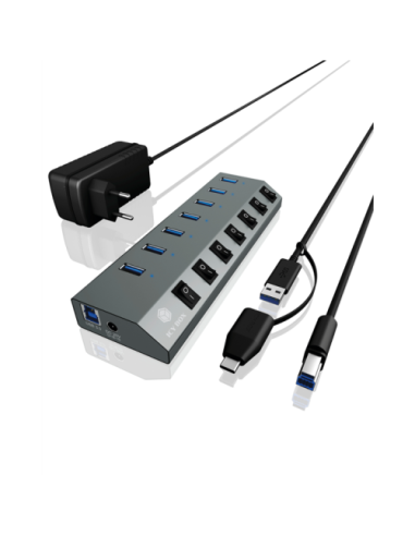 Hub USB 3.0 IcyBox IB-HUB1701-C3