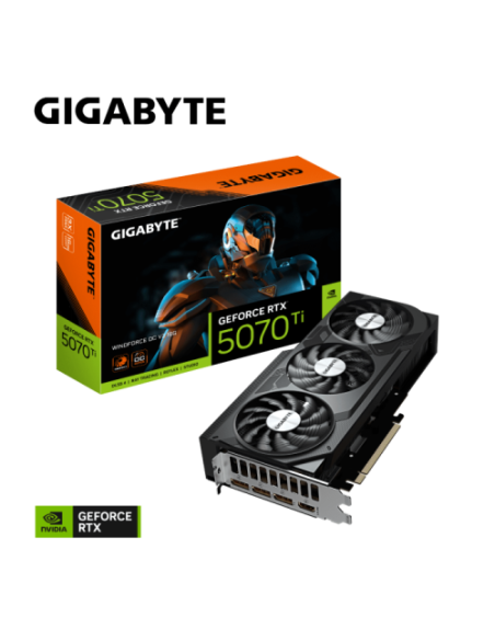 Grafična kartica Gigabyte RTX5070Ti WINDFORCE OC V2 (GV-N507TWF3OCV2-16GD)