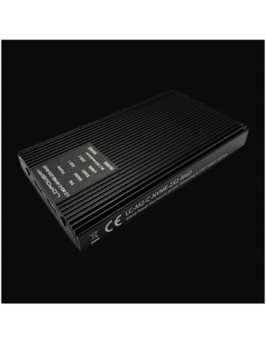 Ohišje za disk LC-Power LC-M2-C-NVME-2X2-RAID