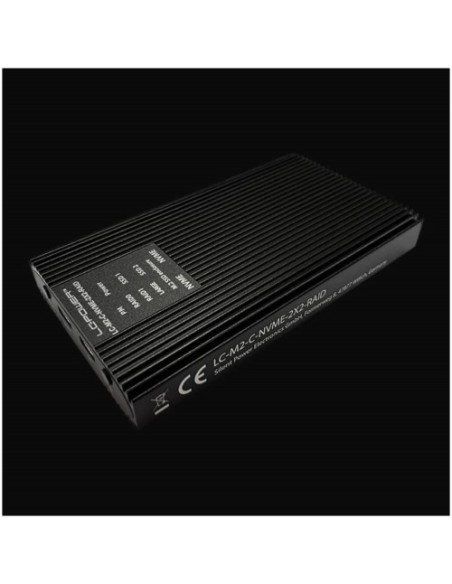 Ohišje za disk LC-Power LC-M2-C-NVME-2X2-RAID