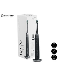 Zobna ščetka Manta LOVIO SonicProtect PRO (LVTB124BK), črna