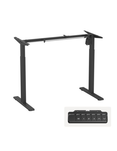 Okvir za mizo UVI Desk LITE V2 električno nastavljiv okvir - črn (UVIDFLITEV2B)
