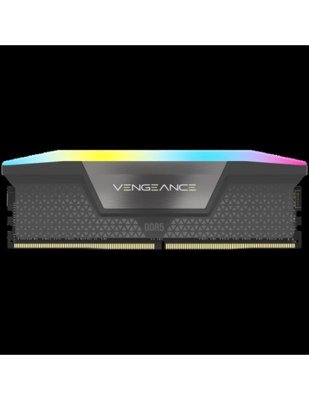 RAM DDR5 16GB 6000MHz Corsair Vengeance RGB Grey (CMH16GX5M1E6000Z36)