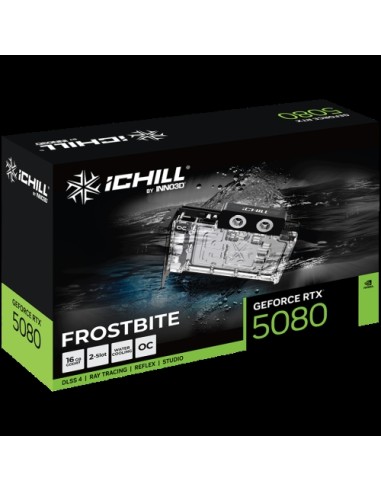 Grafična kartica Inno3D RTX5080 iChill Frostbite OC (C50803-16D7X-1760FB)