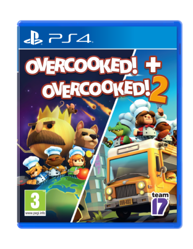 Overcooked + Overcooked 2 Double Pack (PlayStation 4)