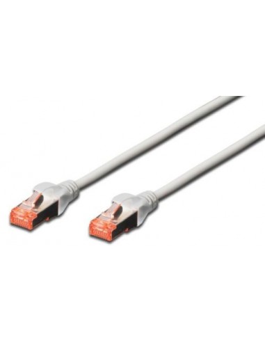 UTP priključni kabel C6 RJ45 15m, siv, Digitus