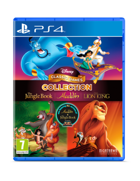 Disney Classic Games Collection: The Jungle Book, Aladdin, & The Lion King (Playstation 4)