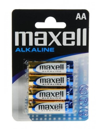 Baterija alkalna Maxell 1,5V AA R06 4x (MA72375804)