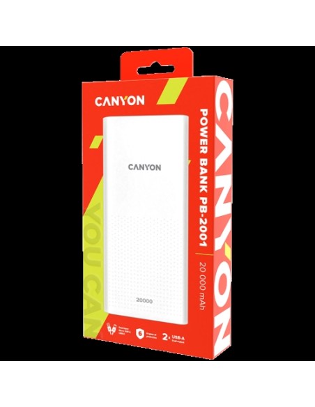 Prenosna baterija Canyon CNS-CPB2001W, 20.000mAh