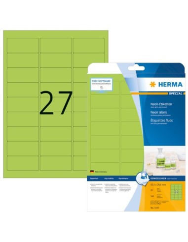 Etikete Herma Superprint Special, 63.5x29.6 mm