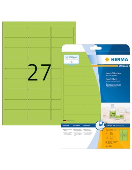 Etikete Herma Superprint Special, 63.5x29.6 mm