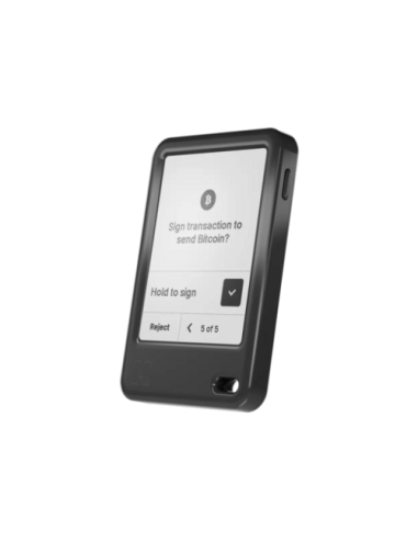Kripto denarnica Ledger Nano Gen5 z Recovery Key, črna