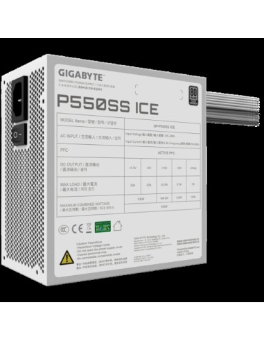 Napajalnik Gigabyte 550W P550SS ICE (GP-P550SS ICE)
