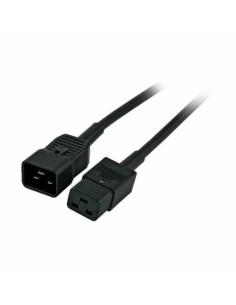 Napajalni kabel 220V C19 - C20 podaljšek 1,8m črn EFB