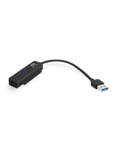 Pretvornik USB 3.0 na SATA za 2.5" SSD/HDD, črn, Ewent (EW7017)