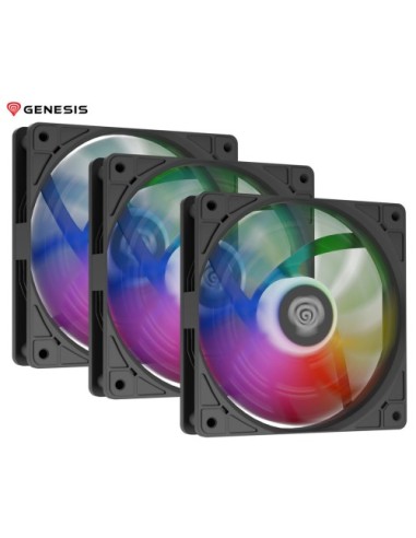 Ventilator Genesis Oxal 120 ARGB (NGF-2265) 3-pack