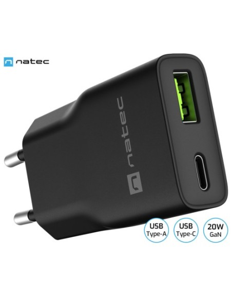 USB polnilec natec Ribera, 20W