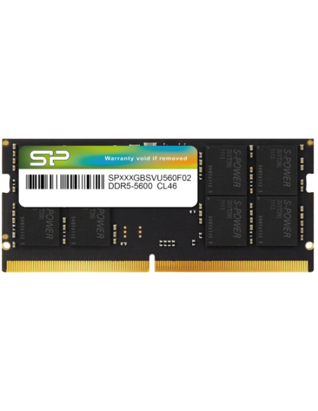 RAM SODIMM DDR5 16GB 5600MHz Silicon Power (SP016GBSVU560F02)