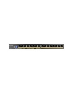 Switch Zyxel GS1100-16ES Slimline PoE+ (GS1100-16EPS-EU0101F)