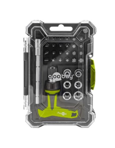 Set izvijačev Goobay 30-delni (77841)