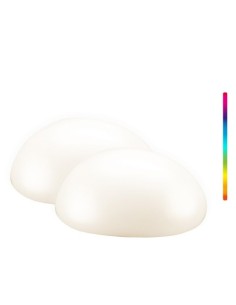 LED svetilka Goobay 80205, zunanja solarno baterijska dekorativna, 2-kom