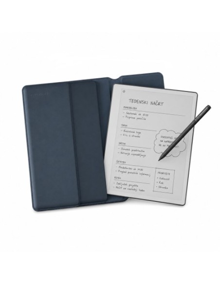 Tablica reMarkable Paper Pure + Marker Plus + ovitek Sleeve Folio Ocean Blue (RM93A-1000NW)