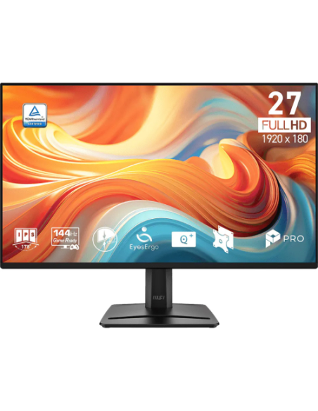 Monitor MSI 27"/68.6cm PRO MP275 E14L, 1920x1080, 144Hz, 300 cd/m2, 4ms