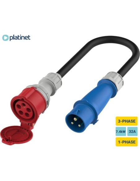 Polnilni kabel za električne avtomobile Platinet A22C7MC