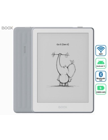 E-bralnik BOOX Go 6 Gen II, siv
