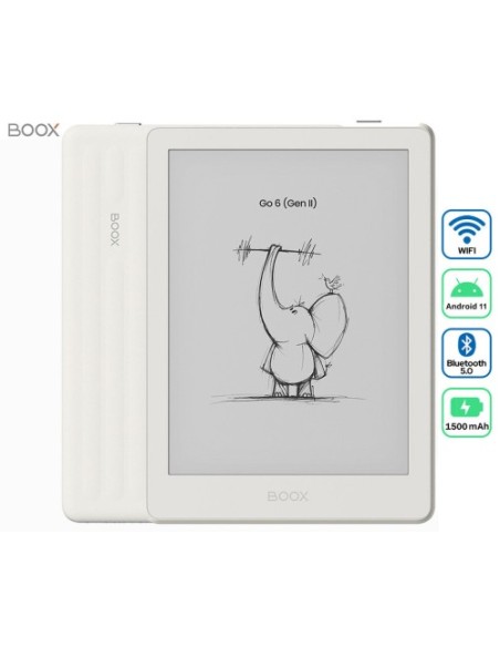 E-bralnik BOOX Go 6 Gen II, bel