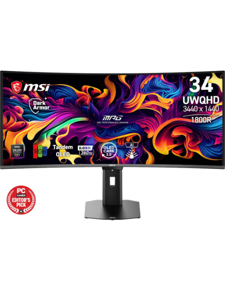 Monitor MSI 34.18"/86.4cm MPG 341CQR QD-OLED X36 [MPG 341CQR QD-OLED X36]